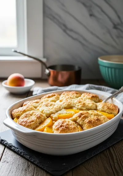 Peach Cobbler Recipe – Easy Homemade Delight