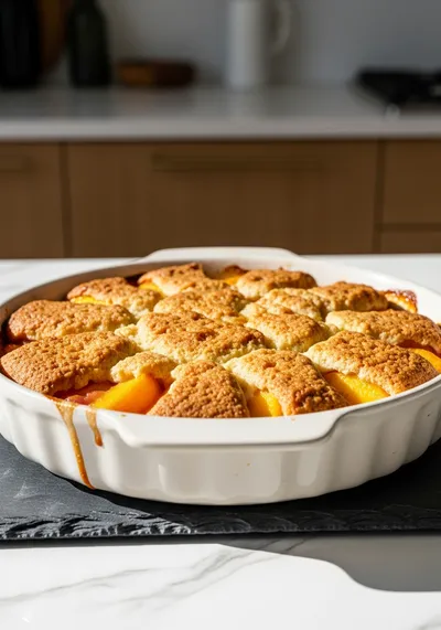 Fresh Peach Cobbler Recipe