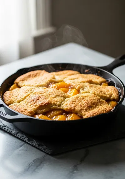 Easy Peach Cobbler – Quick Homemade Dessert
