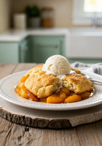 Peach Cobbler – Classic Summer Dessert