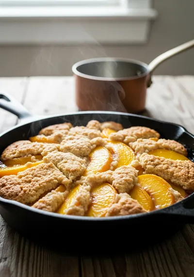 Homemade Peach Cobbler Recipe