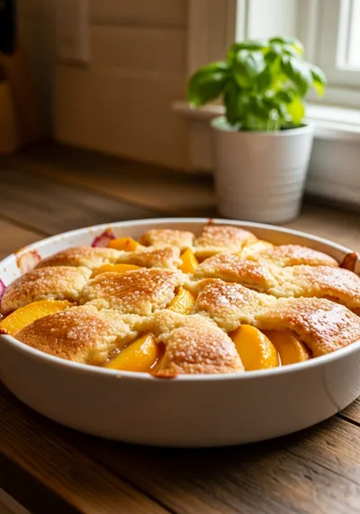 Fresh Peach Cobbler