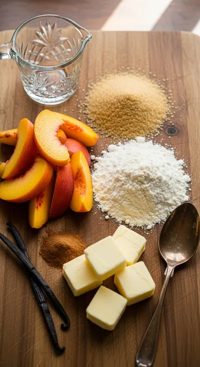 Peach Cobbler Recipe – Easy Southern Dessert - cooking process