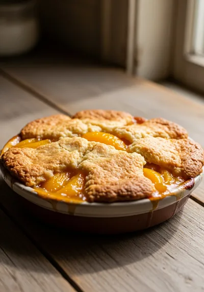 Old-Fashioned Southern Peach Cobbler