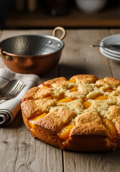 Peach Cobbler Recipe – Easy & Delicious
