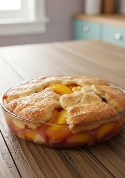 Peach Cobbler Recipe – Easy Summer Dessert