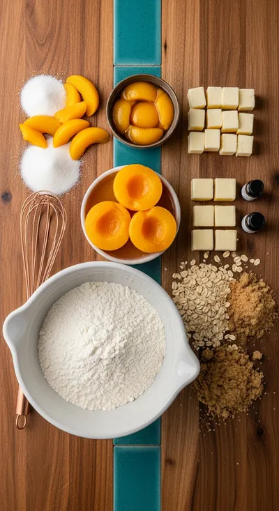 Easy Peach Cobbler – Quick Homemade Dessert - cooking process