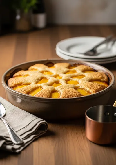 Peach Cobbler Recipe – Easy Homemade Dessert