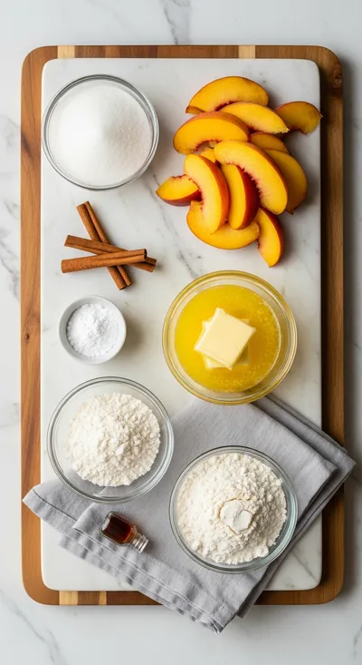 Peach Cobbler: Classic Southern Dessert - cooking process