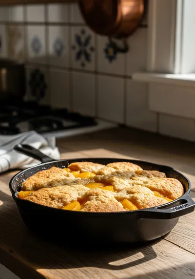 Classic Southern Peach Cobbler