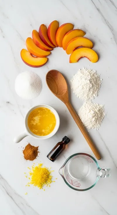 Peach Cobbler Recipe – Easy Summer Dessert - cooking process
