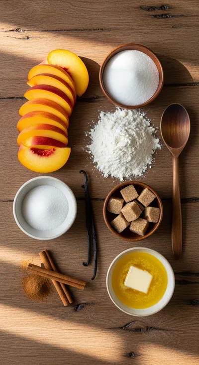 Fresh Peach Cobbler Recipe - cooking process