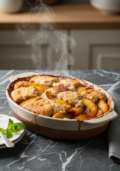 Peach Cobbler Recipe – Easy Summer Dessert