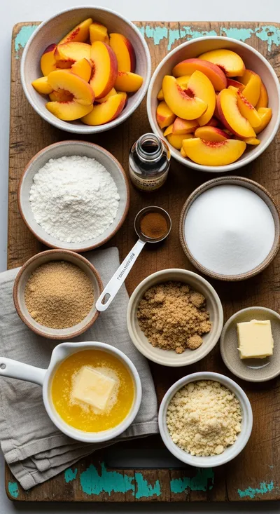 Peach Cobbler Recipe – Classic Southern Style - cooking process