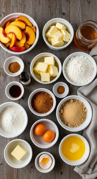 Best Peach Cobbler Recipe - cooking process