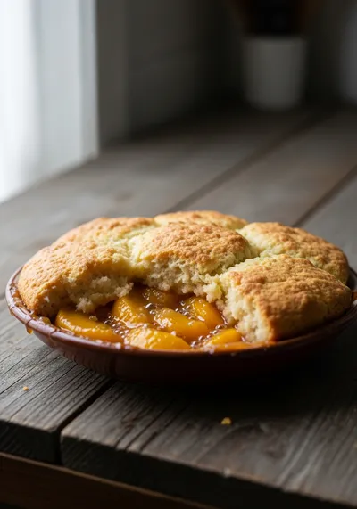 Peach Cobbler Recipe – Easy Fresh Dessert