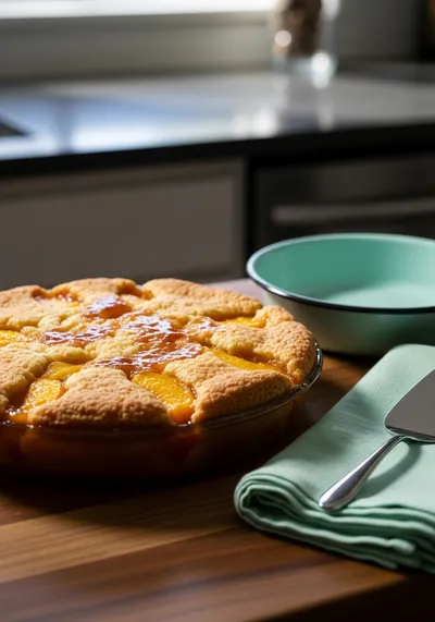 Peach Cobbler Recipe – Easy Homemade Dessert