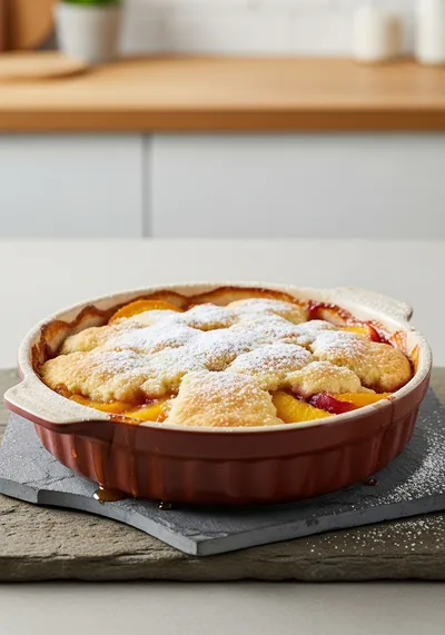 Peach Cobbler Recipe – Sweet, Easy & Crowd-Pleasing