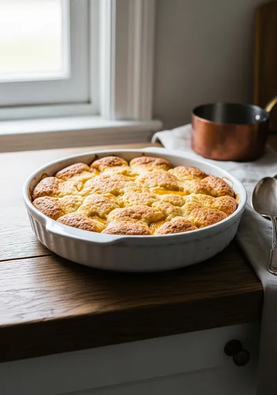 Peach Cobbler Recipe – Sweet, Easy & Crowd-Pleasing