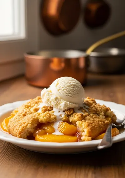 Peach Cobbler – Easy Farm Fresh Southern Dessert