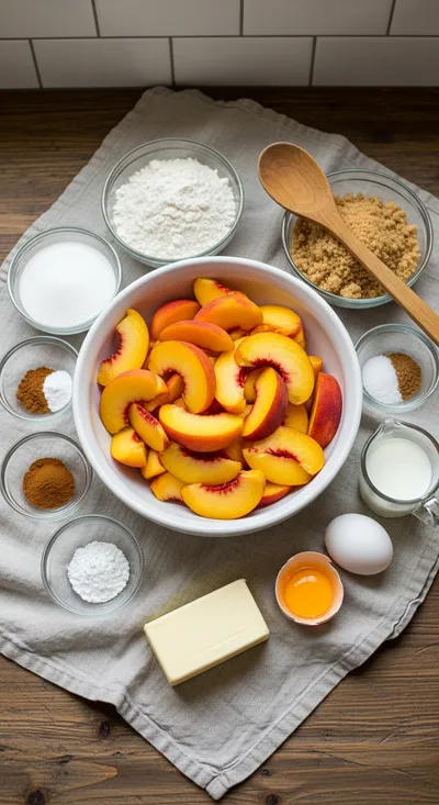 Best Peach Cobbler Recipe – Vintage Southern Classic - cooking process