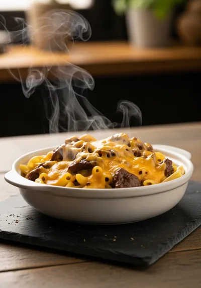 Philly Cheese Steak Pasta – Delicious Family Dinner