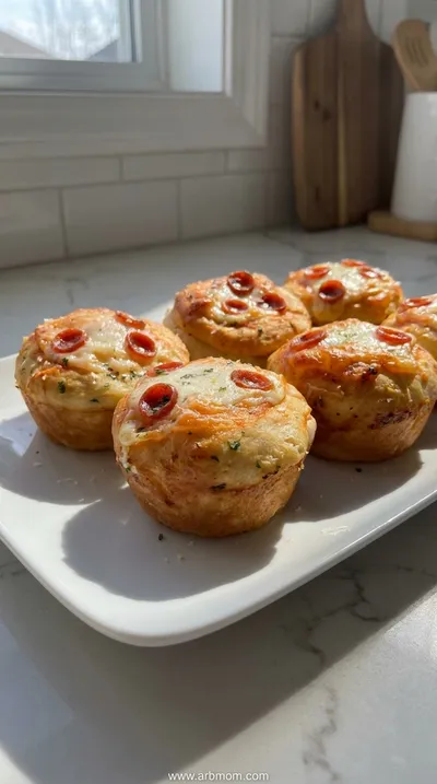 Pizza Cupcakes – Quick & Easy Snack