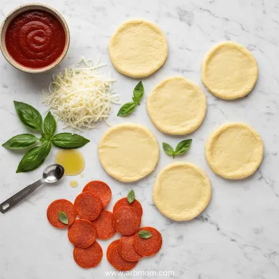 Pizza Cupcakes – Quick & Easy Snack - cooking process