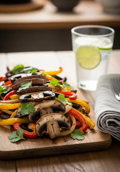 Portobello Vegan Fajitas – Quick & Easy Healthy Recipe