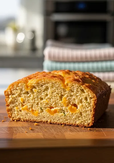Quick Cheddar Zucchini Bread
