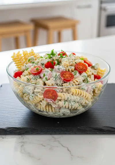 Ranch Pasta Salad – Quick & Easy