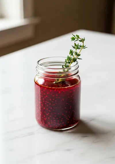 Raspberry Balsamic Vinaigrette – Easy Salad Dressing