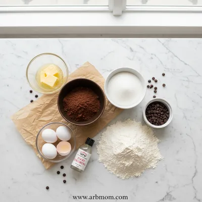Red Velvet Brownies Recipe - cooking process