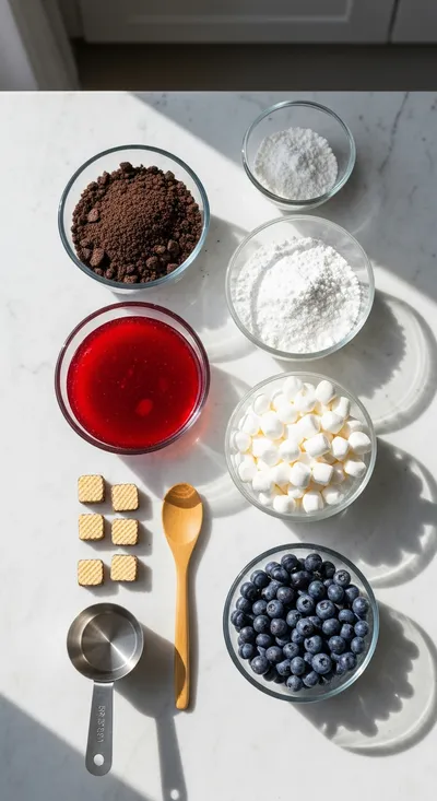 Red, White & Blue Dirt Cups – Easy No-Bake Summer Dessert - cooking process