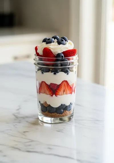 Red White Blue Mixed Berry Yum Yum
