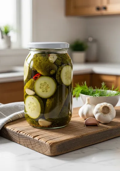 Quick Refrigerator Pickles – Easy Pickle Recipe
