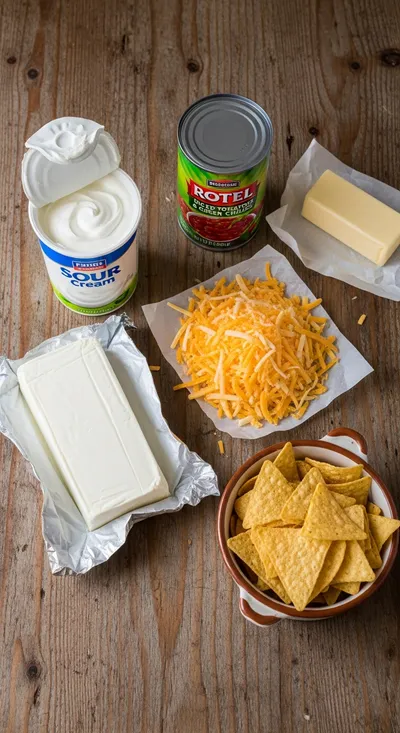 Rotel Dip – Quick & Easy Snack - cooking process