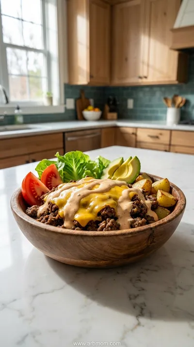 Savory Smash Burger Bowl – Easy Quick Recipe
