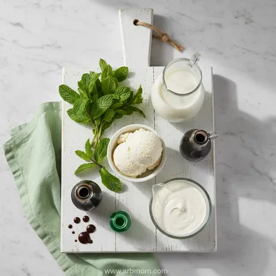 Shamrock Shake Copycat Recipe - cooking process