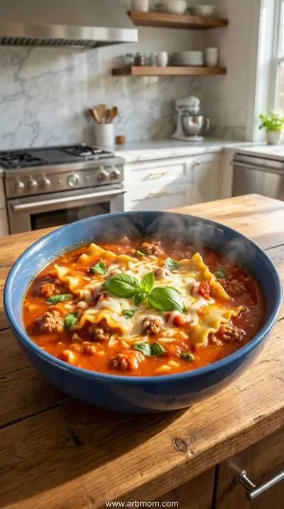 Slow Cooker Lasagna Soup – Easy One-Pot Dinner