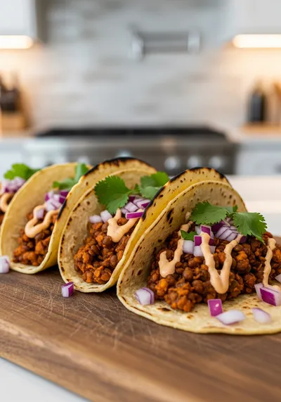 Slow Cooker Lentil Tacos