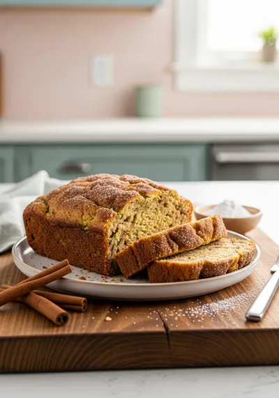 Snickerdoodle Zucchini Bread