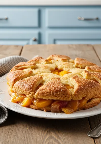 Southern Peach Cobbler