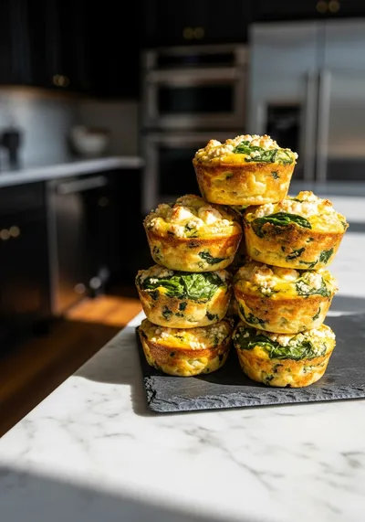 Spinach and Feta Egg Muffins – Grab-and-Go Breakfast