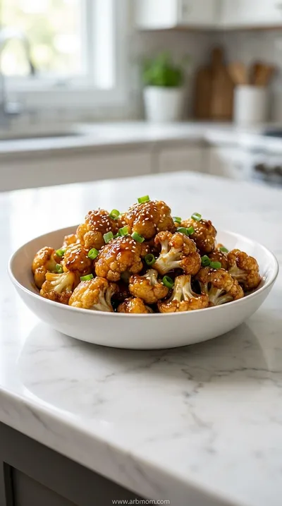 Sticky Honey Garlic Cauliflower – Irresistible Recipe