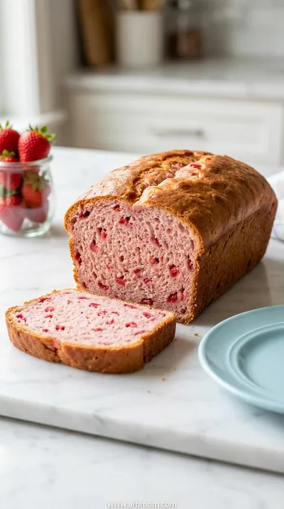 Homemade Moist Strawberry Bread Recipe