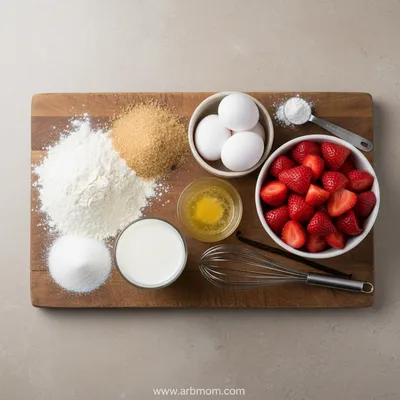 Homemade Moist Strawberry Bread Recipe - cooking process