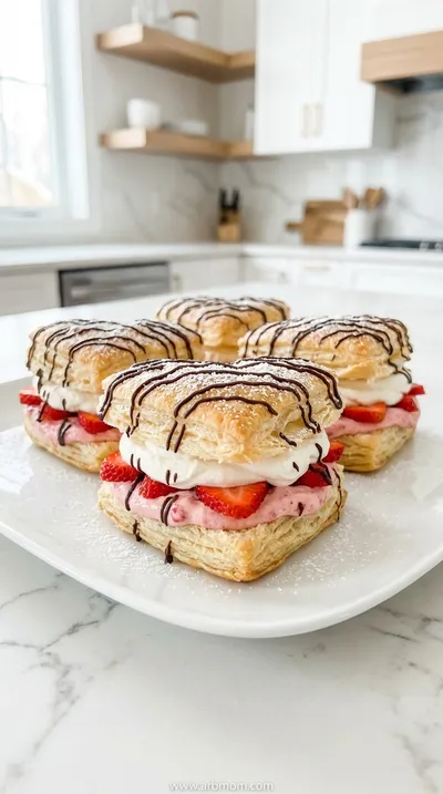 Strawberry Cream Puffs – Light & Fluffy Dessert