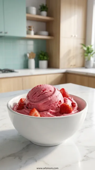 Strawberry Ice Cream – Fresh and Creamy