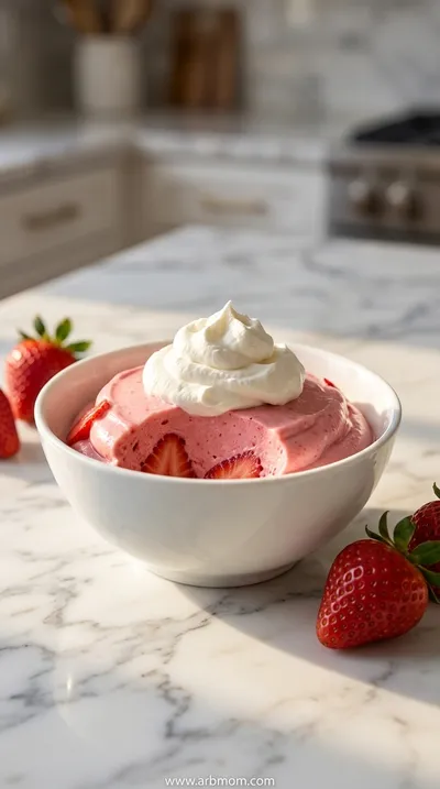 Strawberry Mousse – Light, Whipped Dessert